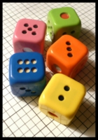 Dice : Dice - 6D - South Korean Multicolor - Ebay June 2011